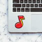 Tunes Sticker waterproof vinyl decal for laptop, bike, car & bottle