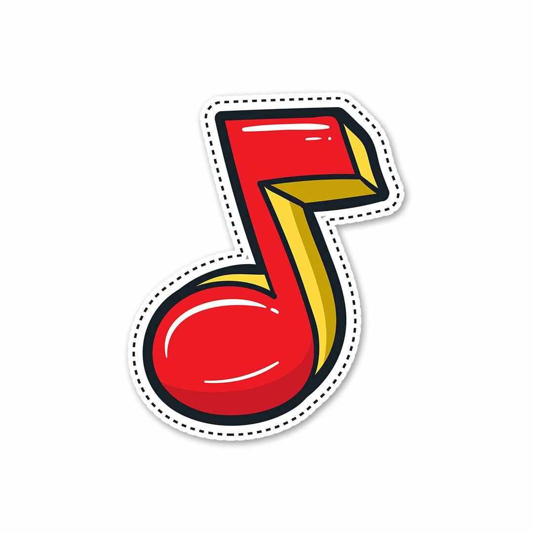 Tunes Sticker - Stickers | STICK IT UP