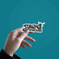 Tuning is not a crime Sticker waterproof vinyl decal for laptop, bike, car & bottle