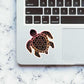 Turtle Art sticker waterproof vinyl decal for laptop, bike, car & bottle