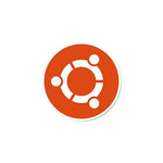 Ubuntu Sticker waterproof vinyl decal for laptop, bike, car & bottle
