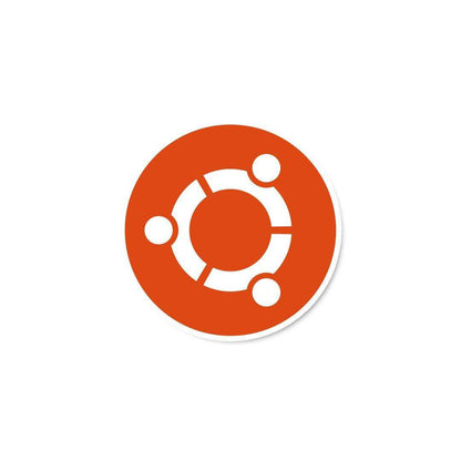 Ubuntu Sticker waterproof vinyl decal for laptop, bike, car & bottle