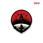 Uchiha Logo Sticker waterproof vinyl decal for laptop, bike, car & bottle