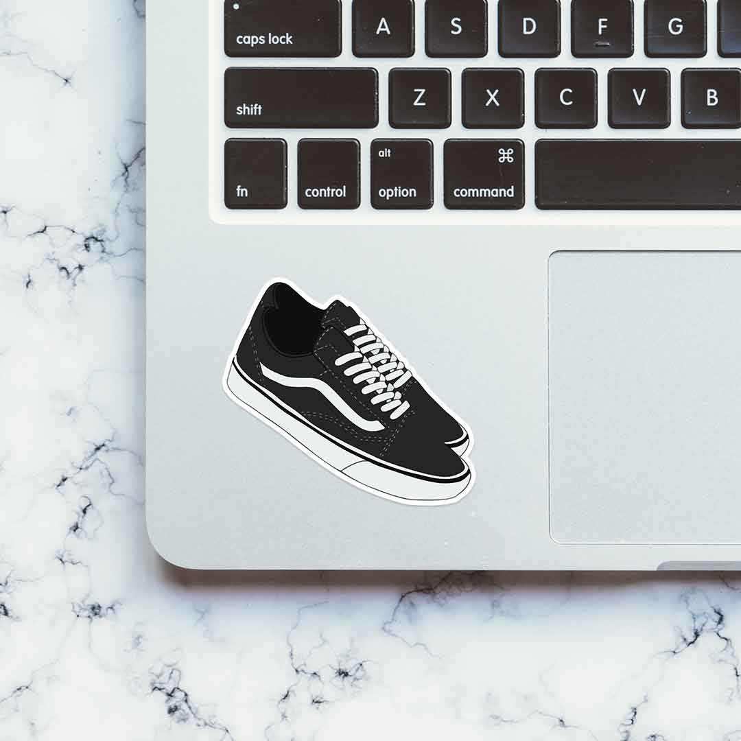 Vans Shoes sticker waterproof vinyl decal for laptop, bike, car & bottle