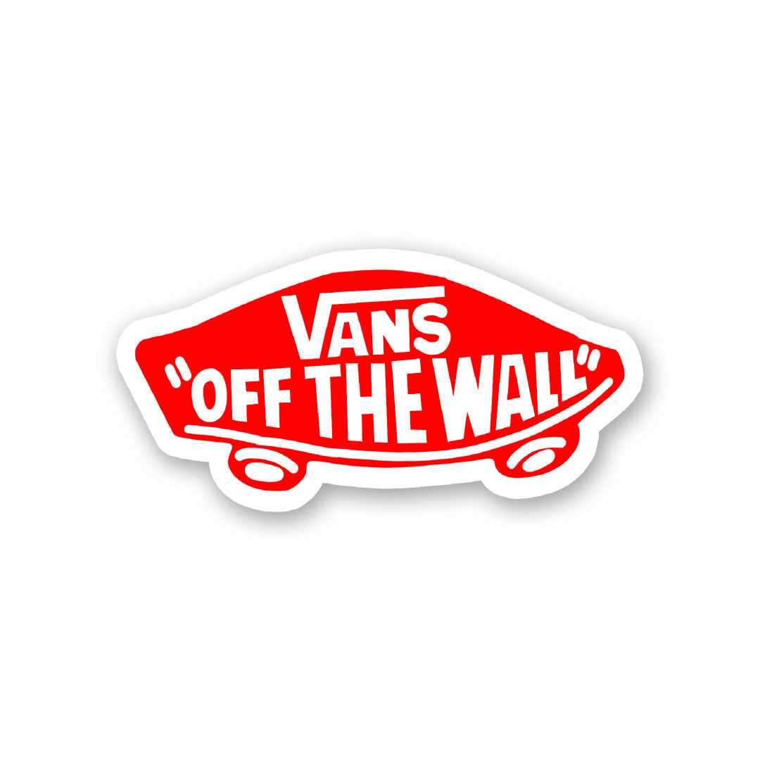 vans Sticker waterproof vinyl decal for laptop, bike, car & bottle