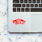 vans Sticker waterproof vinyl decal for laptop, bike, car & bottle