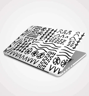 Varli Painting Laptop Skin waterproof vinyl decal for laptop, bike, car & bottle