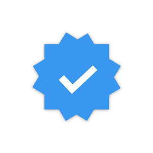 Verified Sticker waterproof vinyl decal for laptop, bike, car & bottle