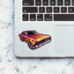 Vintage Muscle Sticker waterproof vinyl decal for laptop, bike, car & bottle