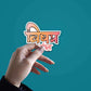 Vishay Sampla. Sticker waterproof vinyl decal for laptop, bike, car & bottle