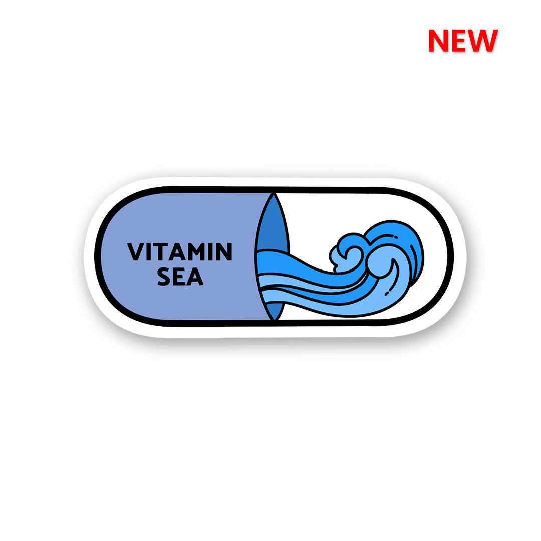 vitamin sea Sticker - Stickers | STICK IT UP
