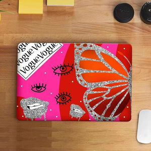 Vogue Vogue Laptop Skin waterproof vinyl decal for laptop, bike, car & bottle