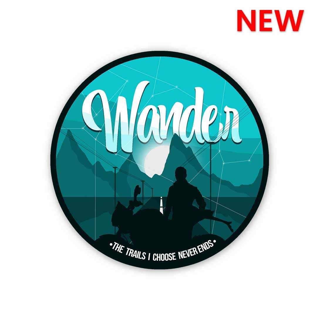 Wander Sticker - Stickers | STICK IT UP