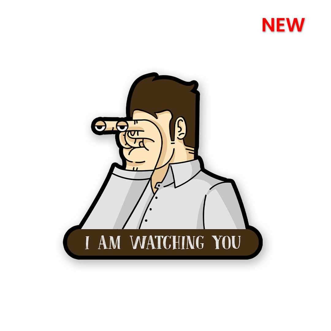 Watching you Sticker - Stickers | STICK IT UP