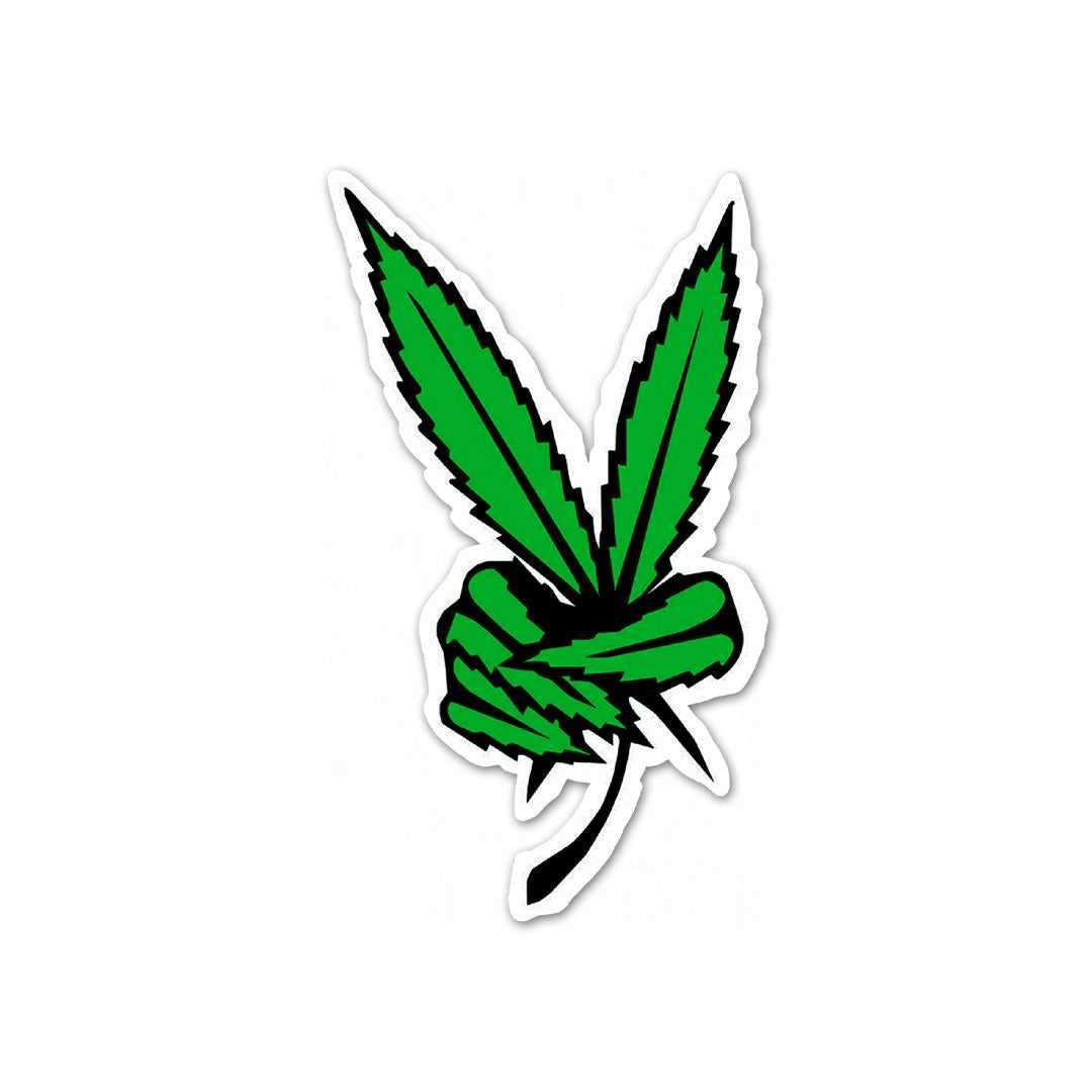 Weed Peace Sticker - Stickers | STICK IT UP