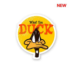 What The Duck Sticker waterproof vinyl decal for laptop, bike, car & bottle