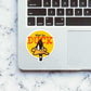 What The Duck Sticker waterproof vinyl decal for laptop, bike, car & bottle