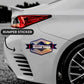 Wilderness Bumper Sticker waterproof vinyl decal for laptop, bike, car & bottle