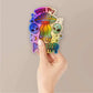 Wish you were weird Holographic Stickers waterproof vinyl decal for laptop, bike, car & bottle