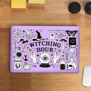 Witching Hour Laptop Skin waterproof vinyl decal for laptop, bike, car & bottle