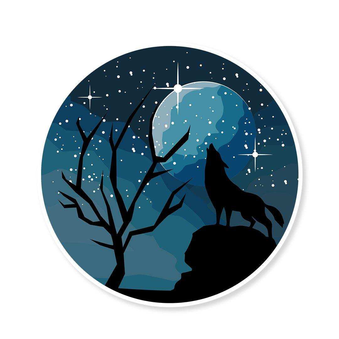 Wolf Sticker - Stickers | STICK IT UP
