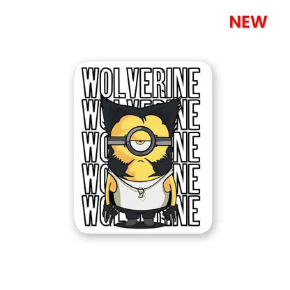 Wolverine Chibi Sticker waterproof vinyl decal for laptop, bike, car & bottle