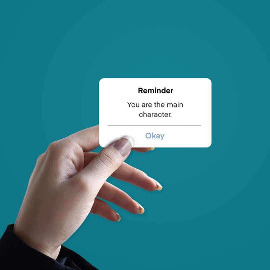 You are the main character Sticker - STICK IT UP