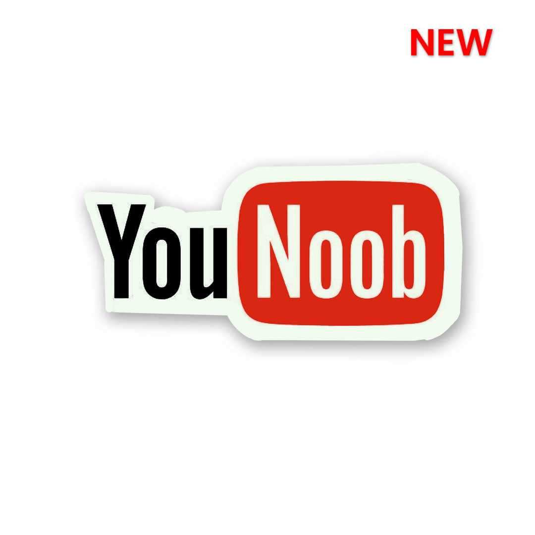 you noob Sticker - Stickers | STICK IT UP