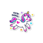 You're Magical Sticker waterproof vinyl decal for laptop, bike, car & bottle