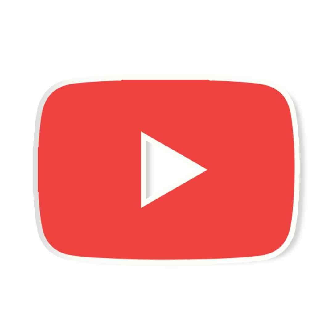Youtube Logo Sticker - STICK IT UP