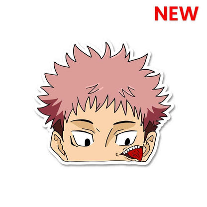 Yuji Sticker waterproof vinyl decal for laptop, bike, car & bottle