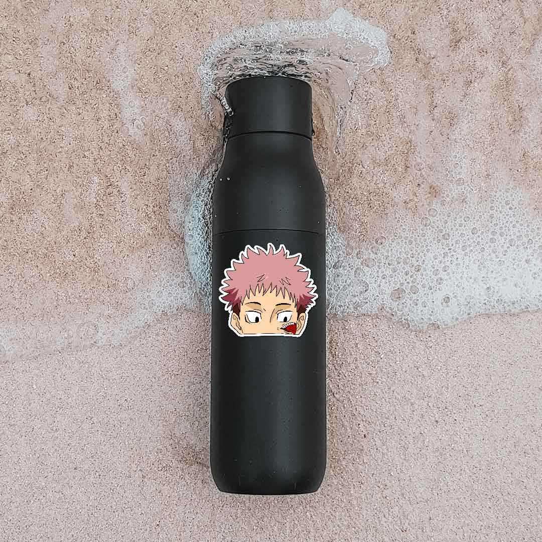 Yuji Sticker waterproof vinyl decal for laptop, bike, car & bottle